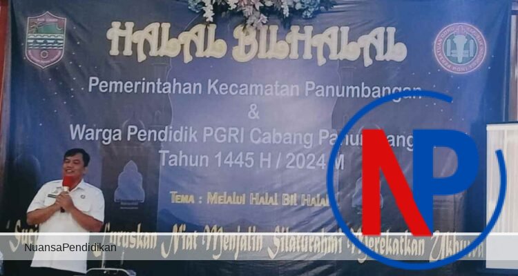 Halal BiHalal Warga Pendidik Ciamis, Erwan Kunjungan Pertama