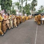 Libur Panjang Idul Fitri 1445 H Berakhir, Disdik Gelar Apel Pagi