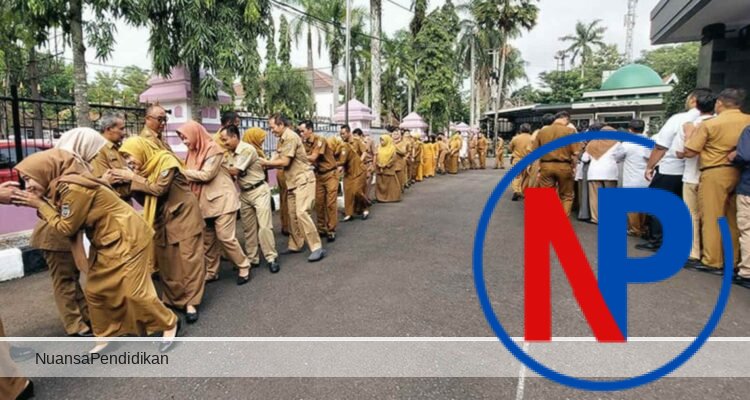 Libur Panjang Idul Fitri 1445 H Berakhir, Disdik Gelar Apel Pagi