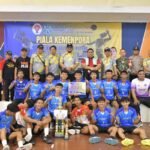 Kota Banjar Gelar Turnamen Bola Voli, SMAN 1 Cisaga jadi Juara