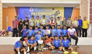 Kota Banjar Gelar Turnamen Bola Voli, SMAN 1 Cisaga jadi Juara