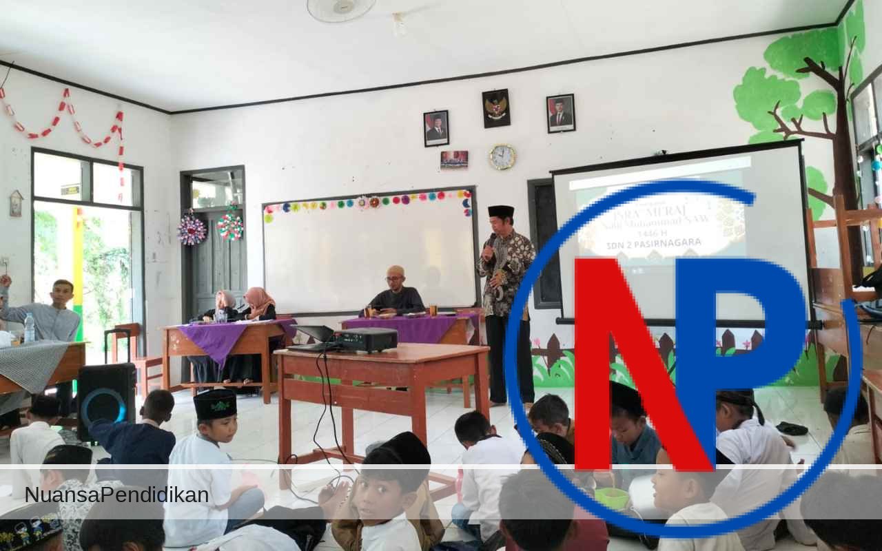 SDN 2 Pasirnagara Gelar Lomba Peringati Isra Mi'raj 1446 H