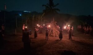 SDN 1 Bojongmalang Gelar Perjumsa, Api Unggun Berkobar