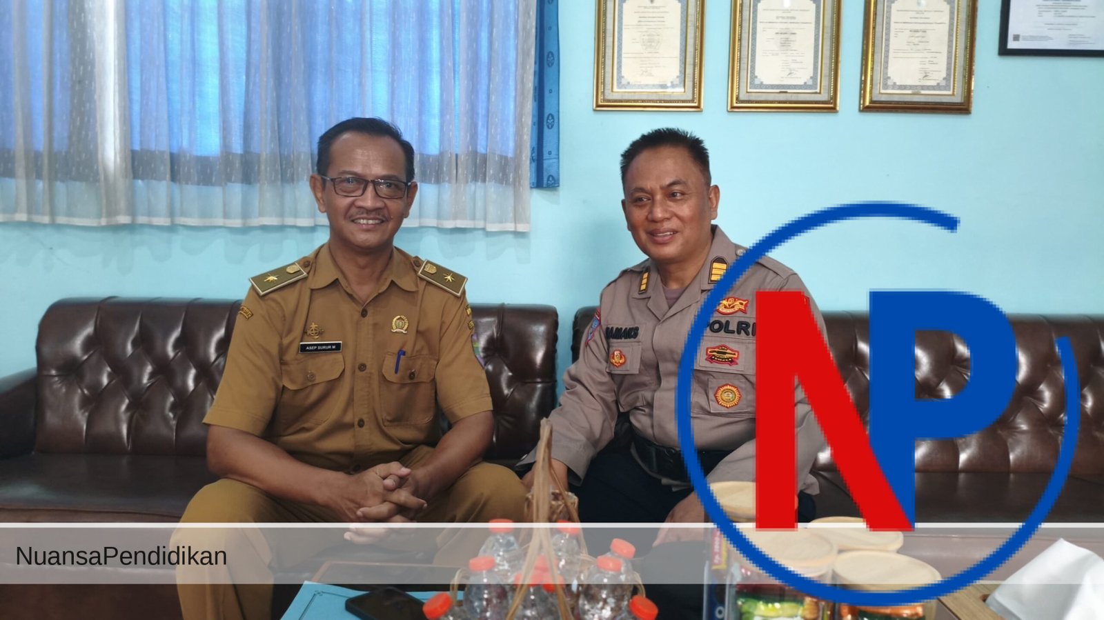 Polsek Ciamis Sosialisasi Anti Geng Motor Saat Upacara Bendera